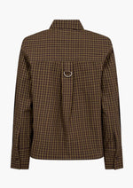 Load image into Gallery viewer, Olive Check Teffa Shirt
