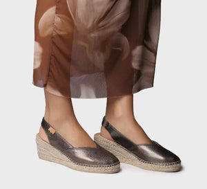Bronze Espadrilles