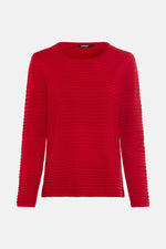 Load image into Gallery viewer, Red Ribbed Pullover
