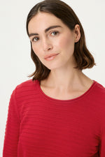Load image into Gallery viewer, Red Ribbed Pullover
