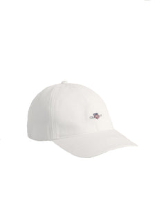 Gant Cotton Shield Cap White