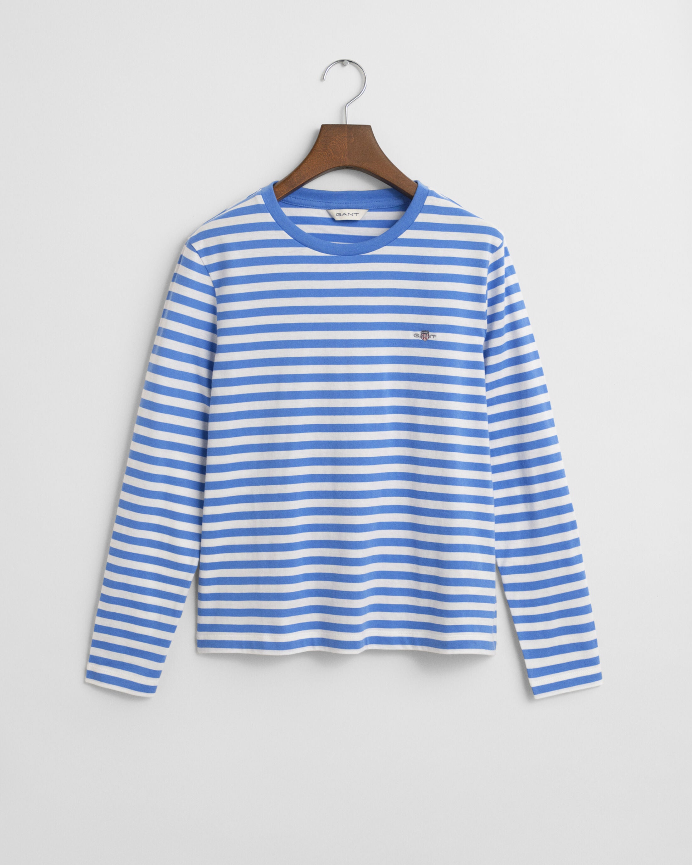 Blue Stripe Long Sleeve Top