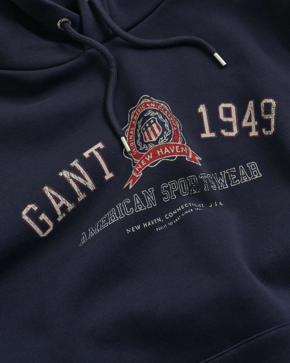 Navy Graphic Hoodie