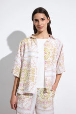 Load image into Gallery viewer, Pink Tirgo Kimono Shirt
