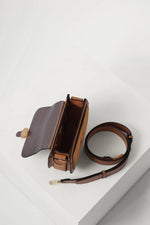 Load image into Gallery viewer, Tan Venetia Crossbody
