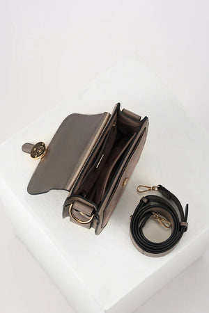 Taupe Venetia Crossbody