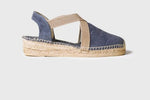 Load image into Gallery viewer, Navy Espadrilles

