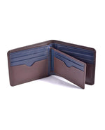 Load image into Gallery viewer, Miguel Bellido Two Tone Leather Card Holder Wallet Brown
