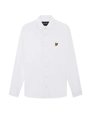 White Oxford Jersey Shirt