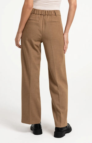 Brown Straight Leg Trousers