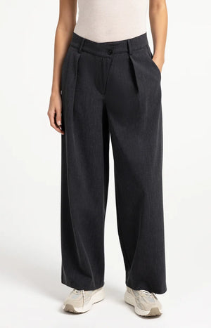 Black Wide Leg Trousers
