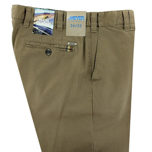 Meyer Classic Oslo Camel Chino Regular Leg