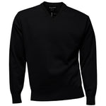 Load image into Gallery viewer, Franco Ponti Classic Black V-Neck Sweater
