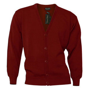 Burgundy Cardigan