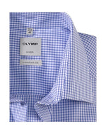Load image into Gallery viewer, Olymp Comfort Fit Blue Check Shirt
