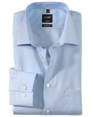 Sky Blue Modern Fit Shirt