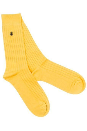 Yellow Bamboo Socks