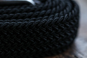 Swole Panda Woven Belt Black