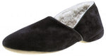 Load image into Gallery viewer, Drapers Black Sheepskin Slipper
