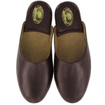 Load image into Gallery viewer, Drapers Leather Wine Mule Slipper

