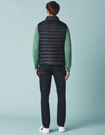 Load image into Gallery viewer, Crew Navy Red Zip Lowther Gilet
