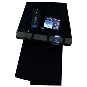Bruhl Pima Cotton Trouser Navy Long Leg