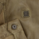 Load image into Gallery viewer, Trapper Stone Denim Leather Jacket
