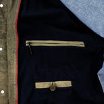 Load image into Gallery viewer, Trapper Stone Denim Leather Jacket
