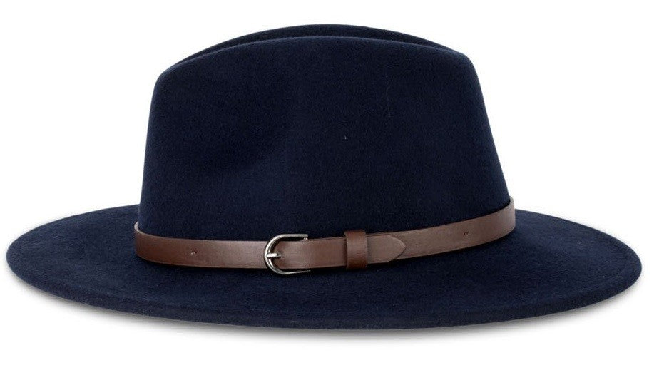 Failsworth Adventurer Fedora Navy Hat