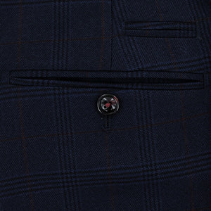 Navy Edinson Trousers