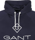 Load image into Gallery viewer, Gant Evening Blue Lock Up Hoodie
