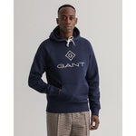 Load image into Gallery viewer, Gant Evening Blue Lock Up Hoodie
