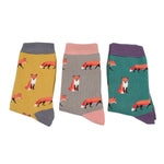 Load image into Gallery viewer, Miss Sparrow Fox Socks Box -MULTI
