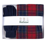 Load image into Gallery viewer, Barbour Scarf and Gloves Gift Set
