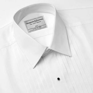 Pleated Dress Shirt Paris Regular Collar