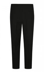 Load image into Gallery viewer, Torre Black Dinner Trousers Regular Leg
