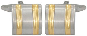 Silver & Gold Cufflinks