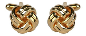 Dalaco Gold Double Cord Knot Cufflinks