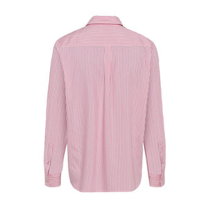 Olsen Striped Shirt -BUBBLEGUM