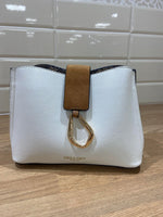 Load image into Gallery viewer, Luella Grey White Roseanna Crossbody Bag
