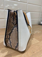 Load image into Gallery viewer, Luella Grey White Roseanna Crossbody Bag
