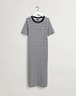 Load image into Gallery viewer, Gant Navy Jersey Stripe Dress
