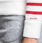 Load image into Gallery viewer, Gant Red Breton Crew Neck Jumper
