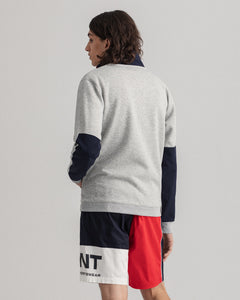 Gant Retro Half Zip Sweatshirt