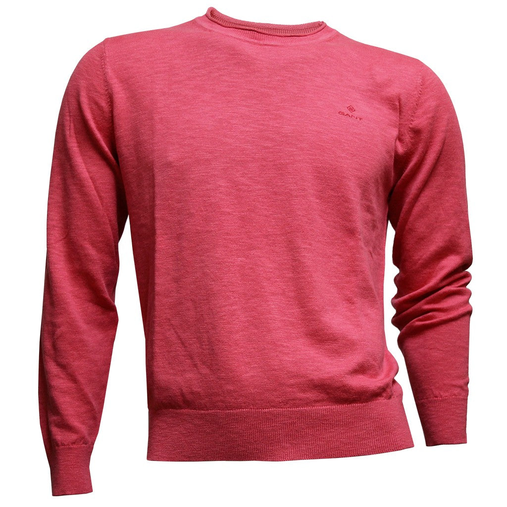 Gant Luxury Linen & Silk Pink Sweater
