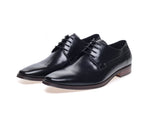 Load image into Gallery viewer, John White Black Derby Shoes Ainsworth
