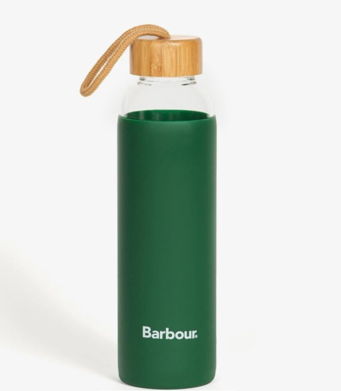 Barbour Glass Water Bottle