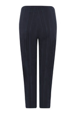 Load image into Gallery viewer, Robell Marie Navy Cropped Trouser
