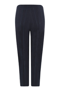 Robell Marie Navy Cropped Trouser