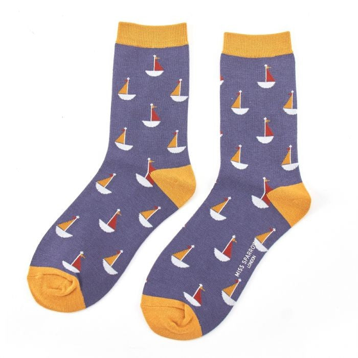 Miss Sparrow Little Boats Socks